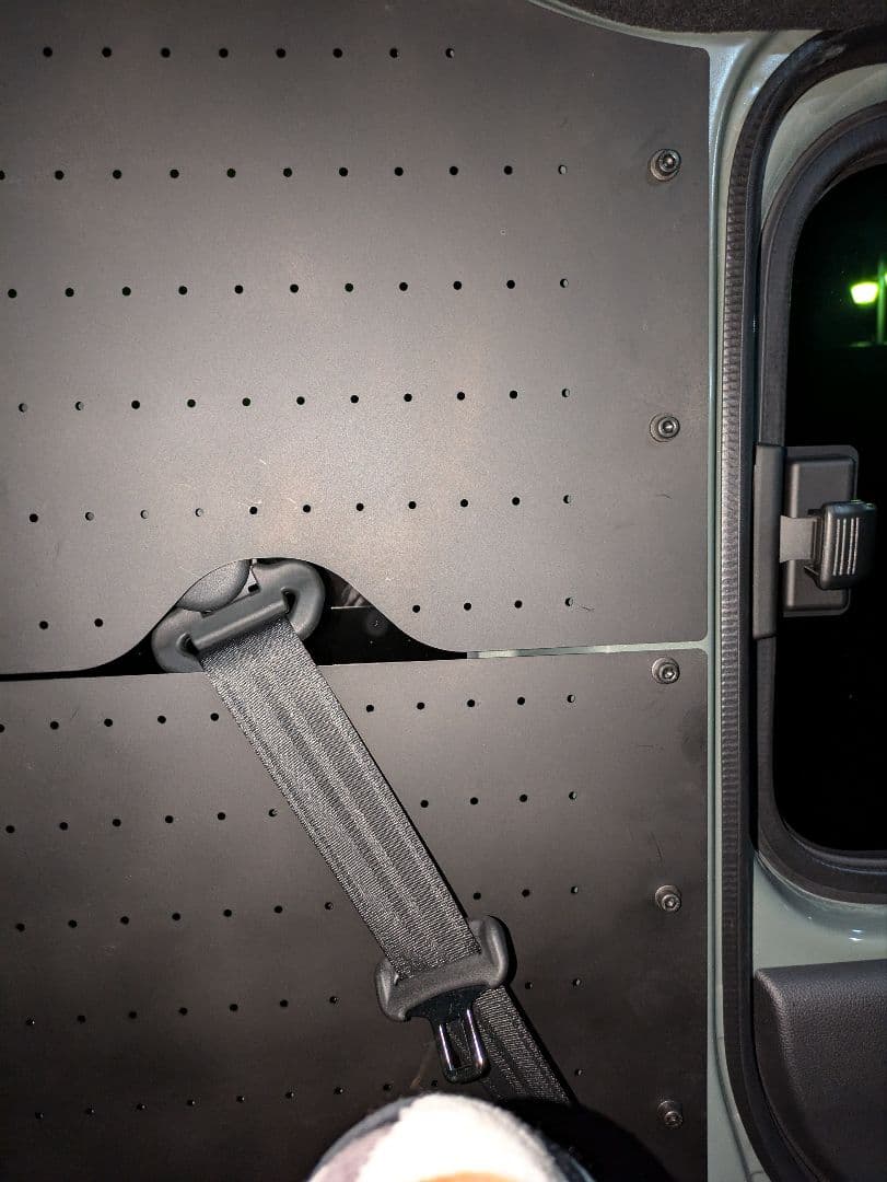 N-VAN パンチングメタルインナーパネル　板厚1.2ミリ　無塗装品　限定1台