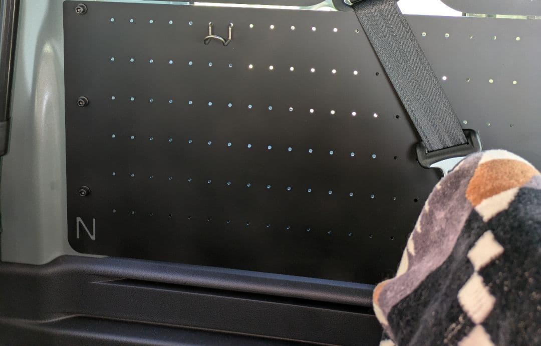 N-VAN パンチングメタルインナーパネル　板厚1.2ミリ　無塗装品　限定1台