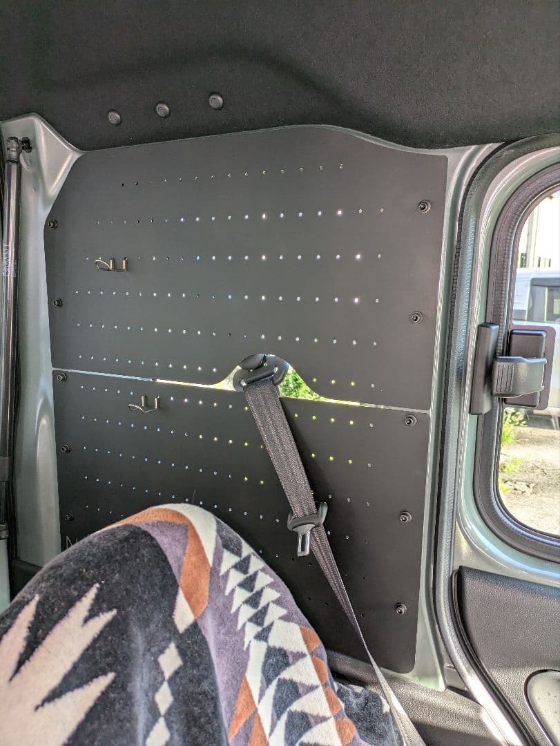 N-VAN パンチングメタルインナーパネル　板厚1.2ミリ　無塗装品　限定1台