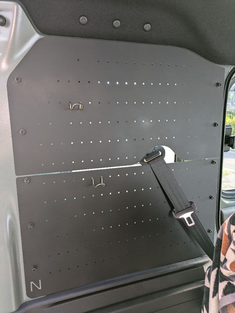 N-VAN パンチングメタルインナーパネル　板厚1.2ミリ　無塗装品　限定1台