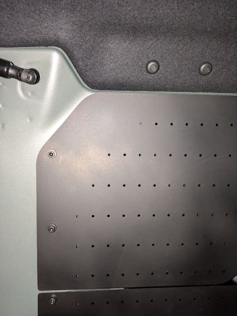 N-VAN パンチングメタルインナーパネル　板厚1.2ミリ　無塗装品　限定1台