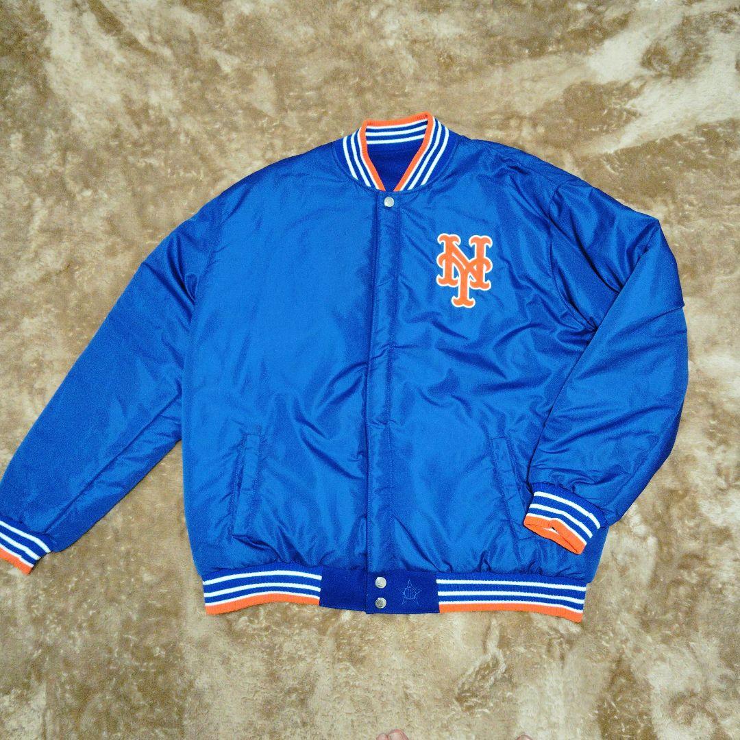 ニューヨーク メッツ スタジャン リバーシブル 2XL NY METS