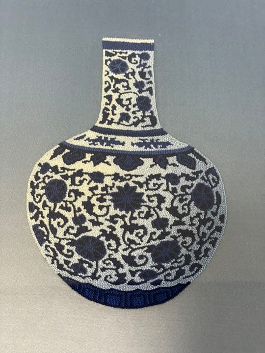 値引き可能です！新品　中国蘇州　刺繍絵　額含む