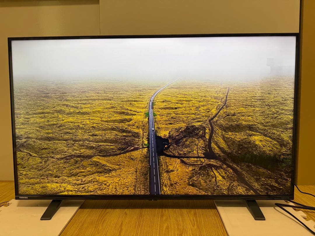 美品東芝REGZA 43C350X 43型2022年製⭕️上地BS/CS動画テレビ