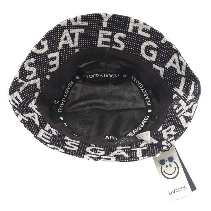 新品タグ付き 正規品 パーリーゲイツ ドットロゴダンボールハット 定価9,350