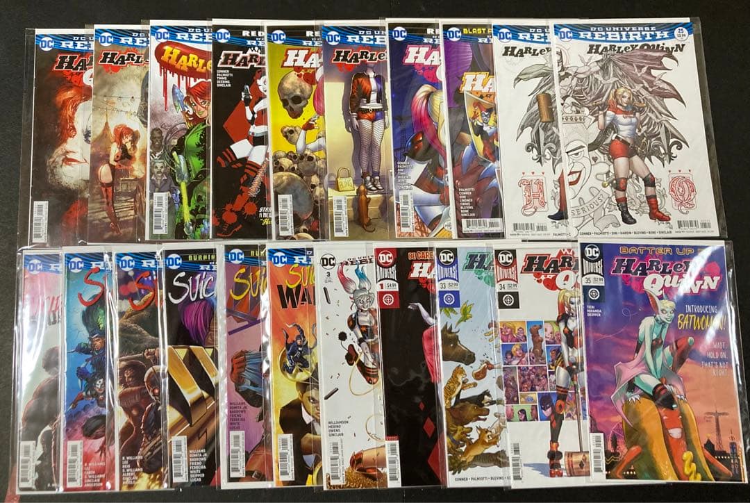 ハーレイ・クイン　アメコミ　リーフ 21冊セット