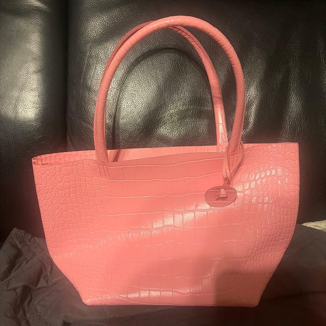 kottyクロコ押しトートバッグ