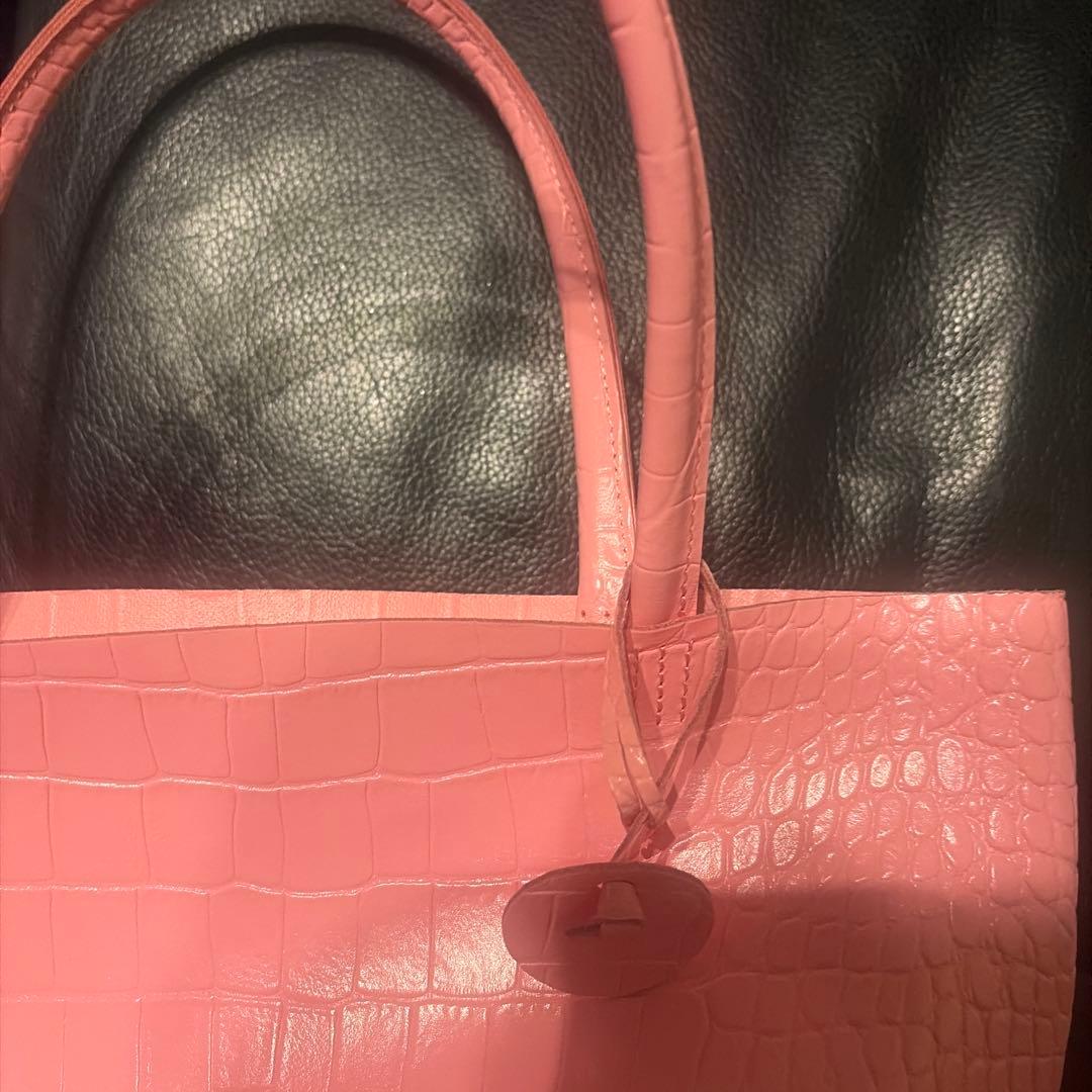 kottyクロコ押しトートバッグ