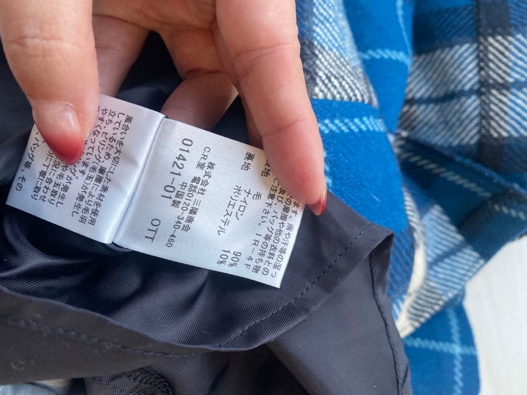BURBERRY BLUE LABEL ノバチェック ウールキュロット 美品