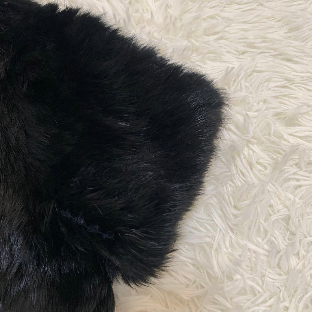 新品タグ付き⭐︎【ヒロココシノ】ショール　ティペット　ラビット　シルク100%