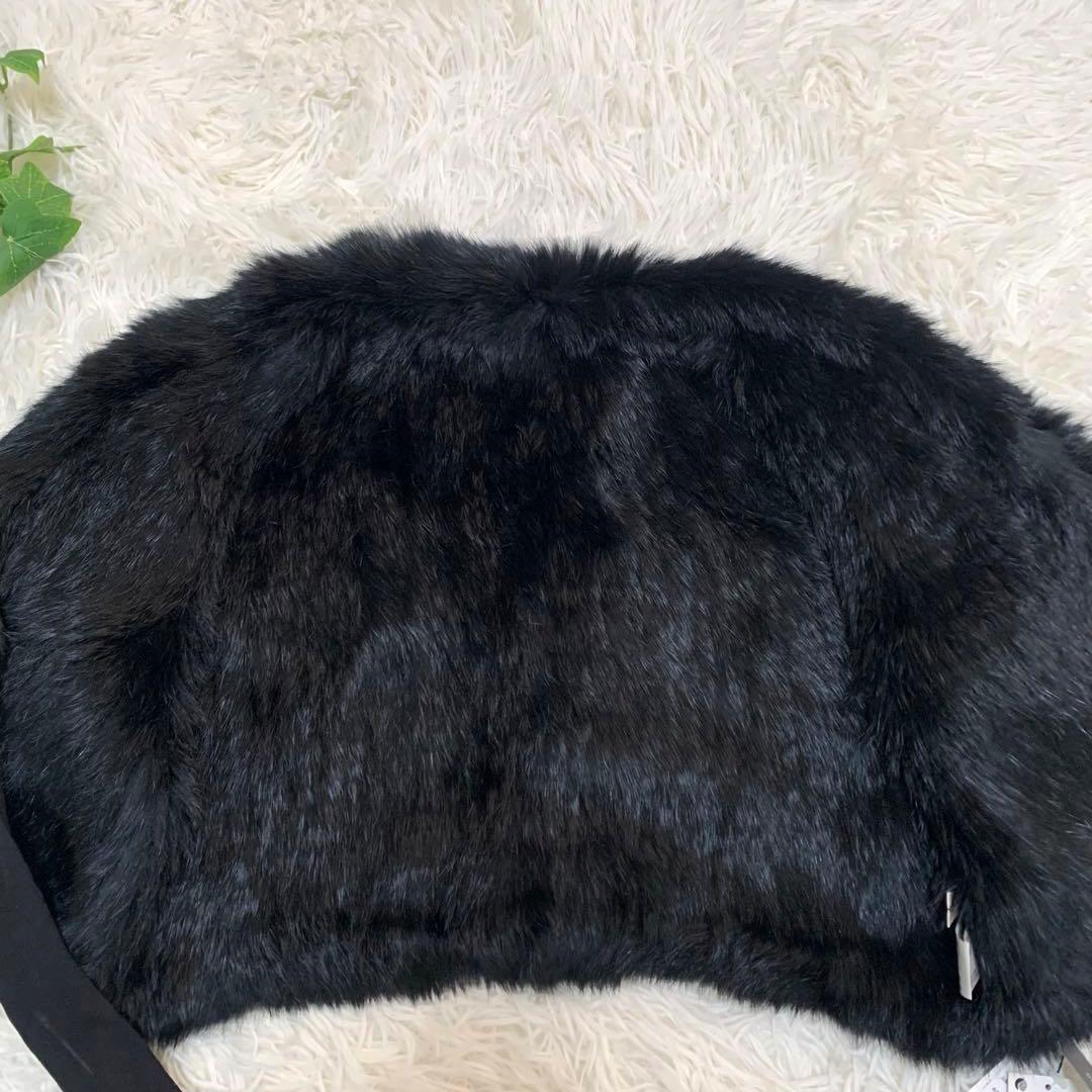 新品タグ付き⭐︎【ヒロココシノ】ショール　ティペット　ラビット　シルク100%