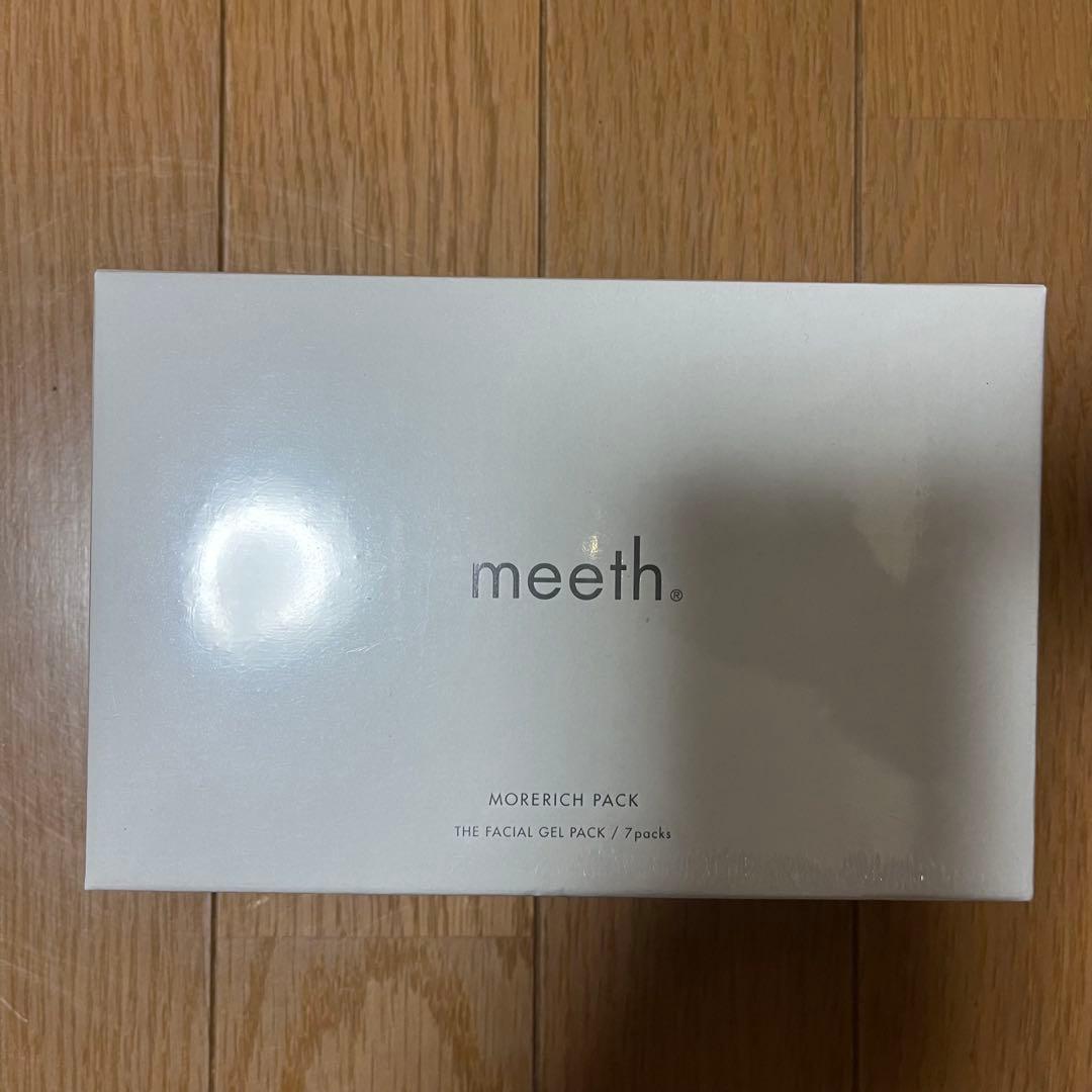 【新品未開封】おまけ付き　meeth モアリッチパック 4箱