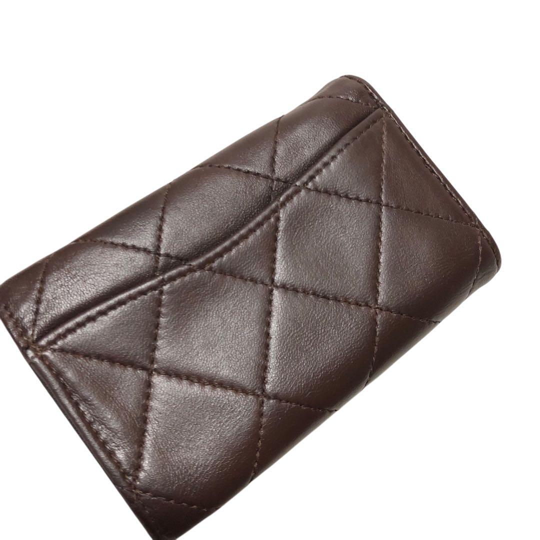 【美品】CHANEL シャネル　マトラッセ　キーケース　6連