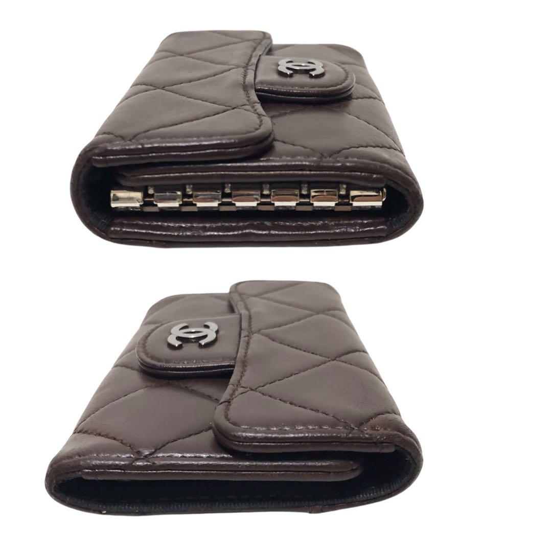 【美品】CHANEL シャネル　マトラッセ　キーケース　6連