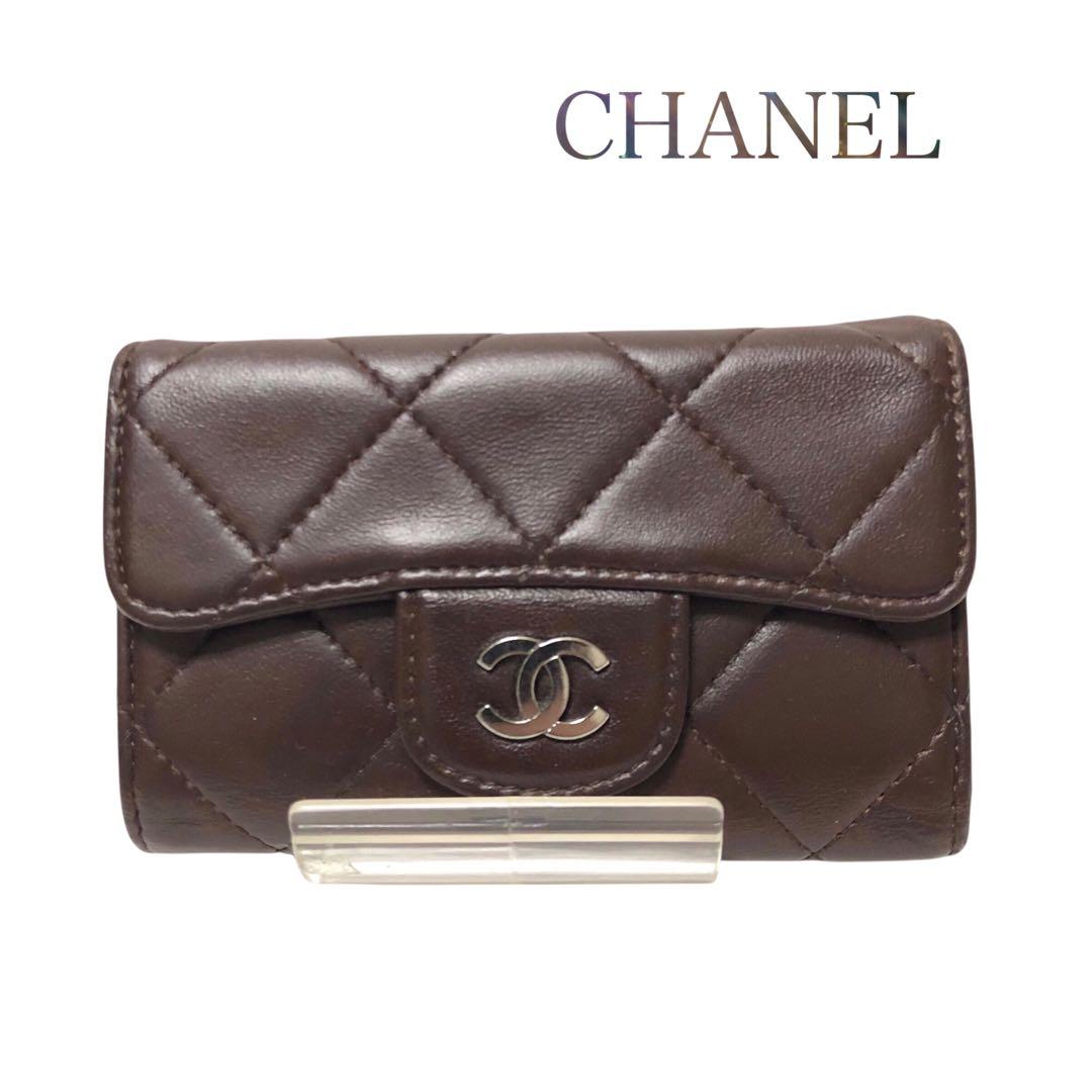 【美品】CHANEL シャネル　マトラッセ　キーケース　6連