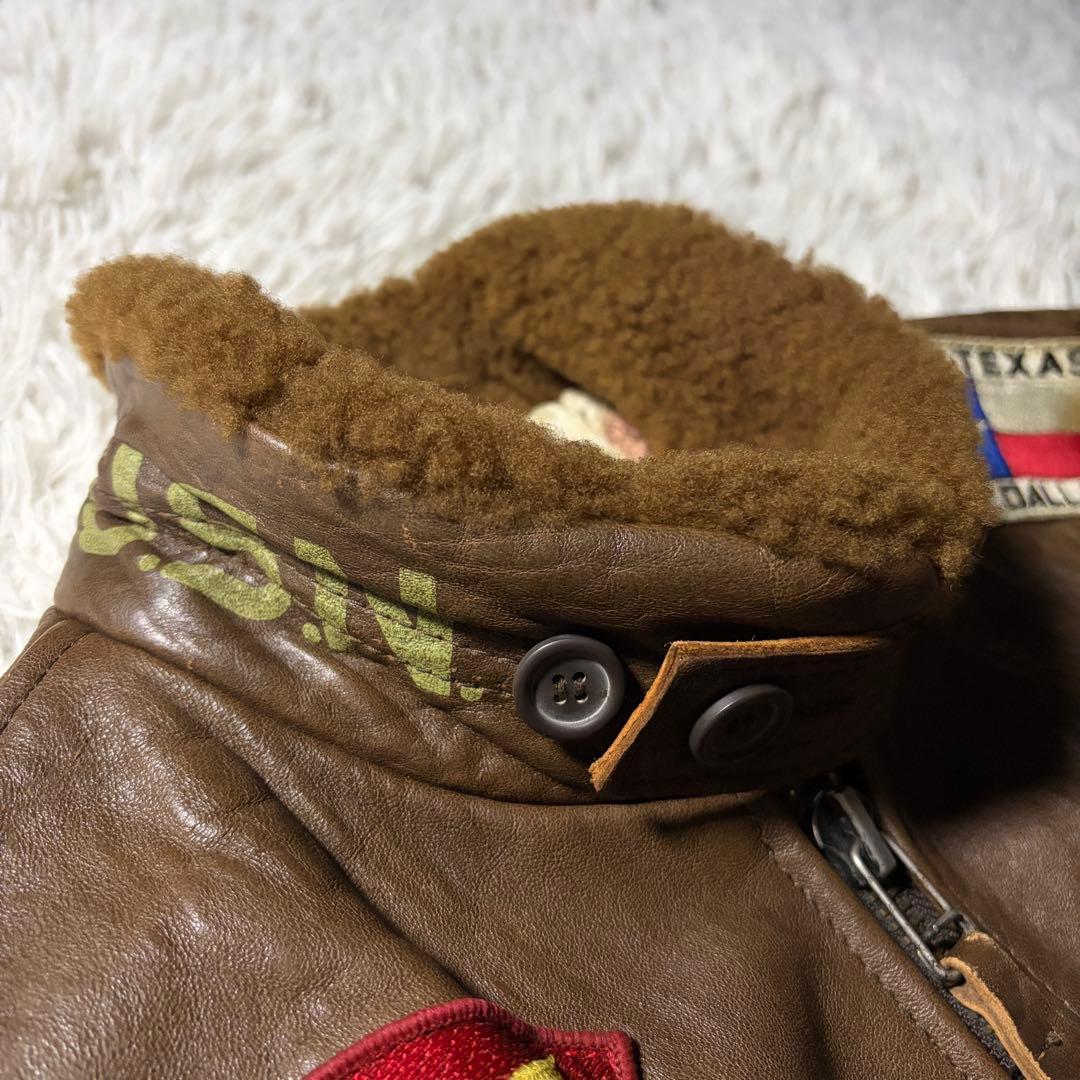 s*d様 【雰囲気抜群】AVIREXフライトジャケット G-1 トップガン　US