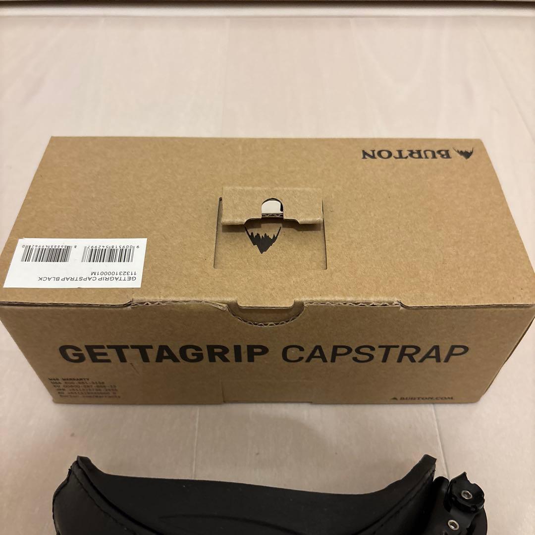 Burton GETTAGRIP CAPSTRAP ブラック　Mサイズ　希少