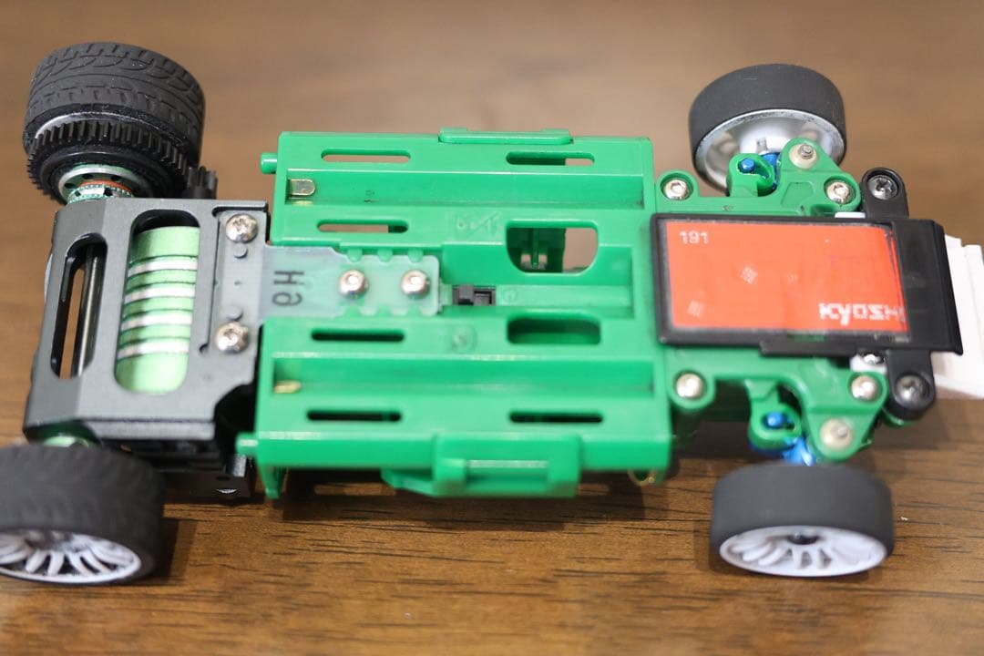 京商ミニッツレーサー　MR-03evoSP グリーンリミテッド　スープラボディ