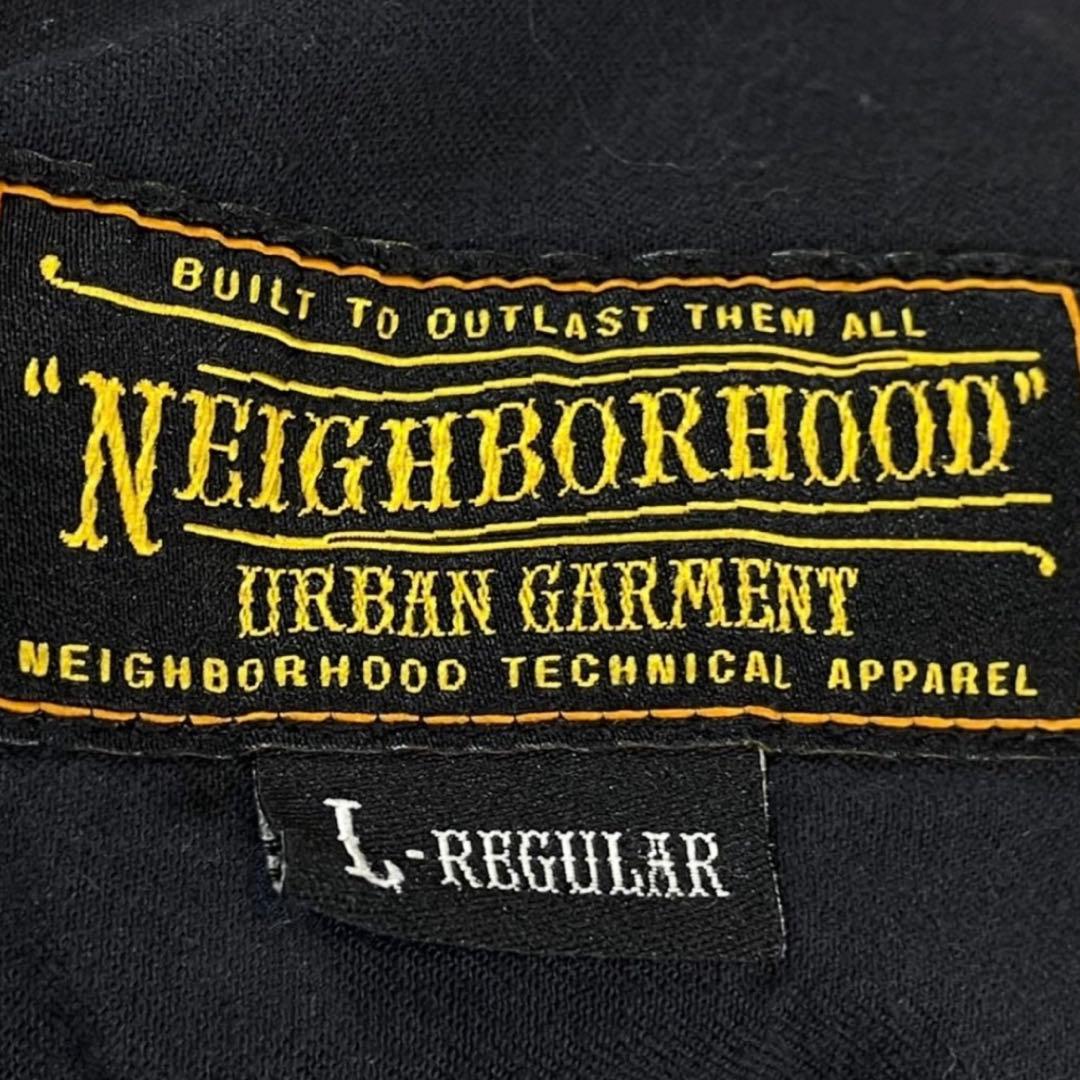 希少✨NEIGHBORHOOD レオパード切替 チノパン ブラック L