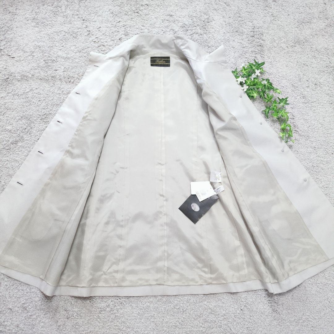 新品未使用品　レリアン　スタンドカラーコート　スプリング　薄手　М　4330