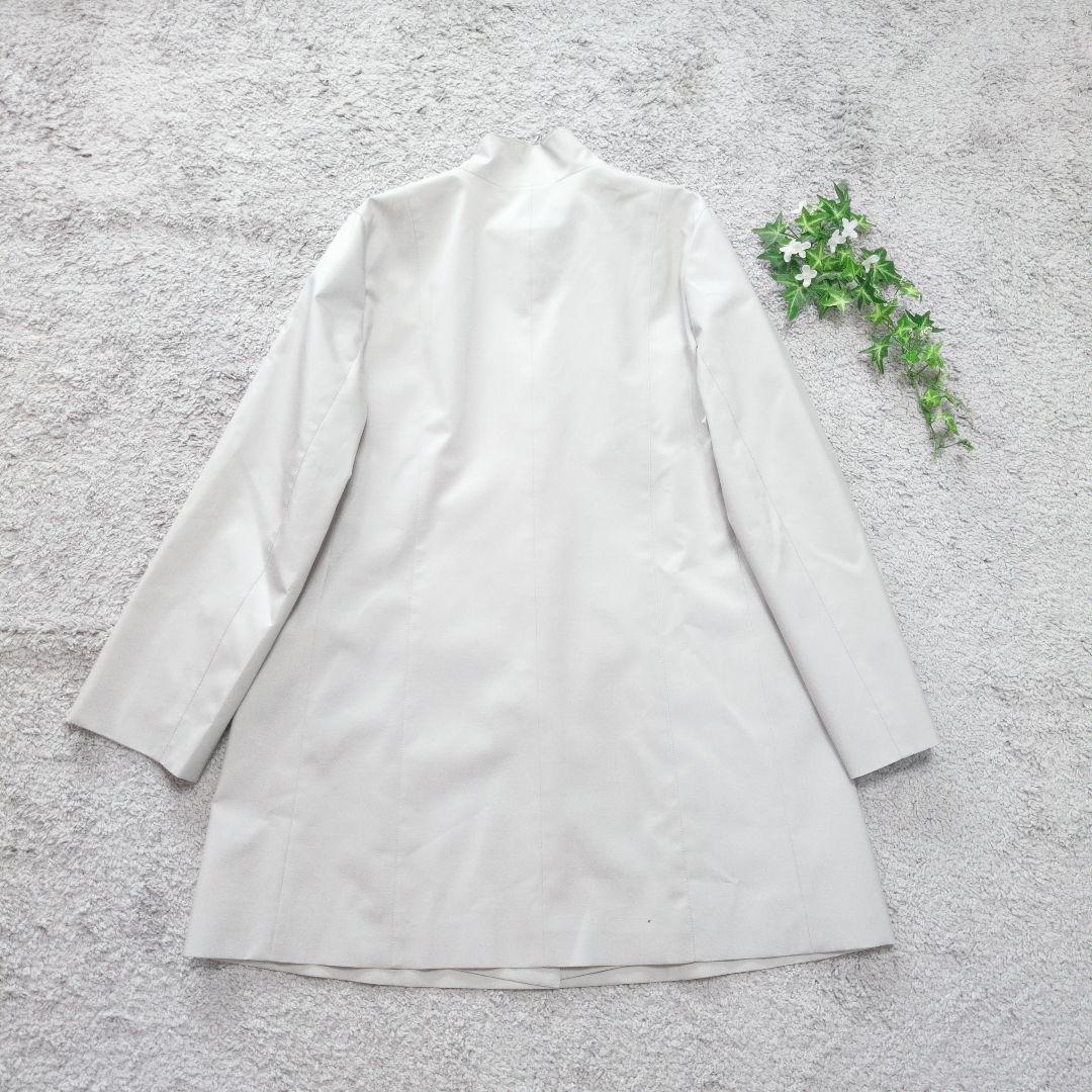 新品未使用品　レリアン　スタンドカラーコート　スプリング　薄手　М　4330