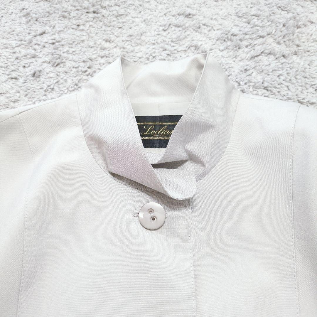 新品未使用品　レリアン　スタンドカラーコート　スプリング　薄手　М　4330