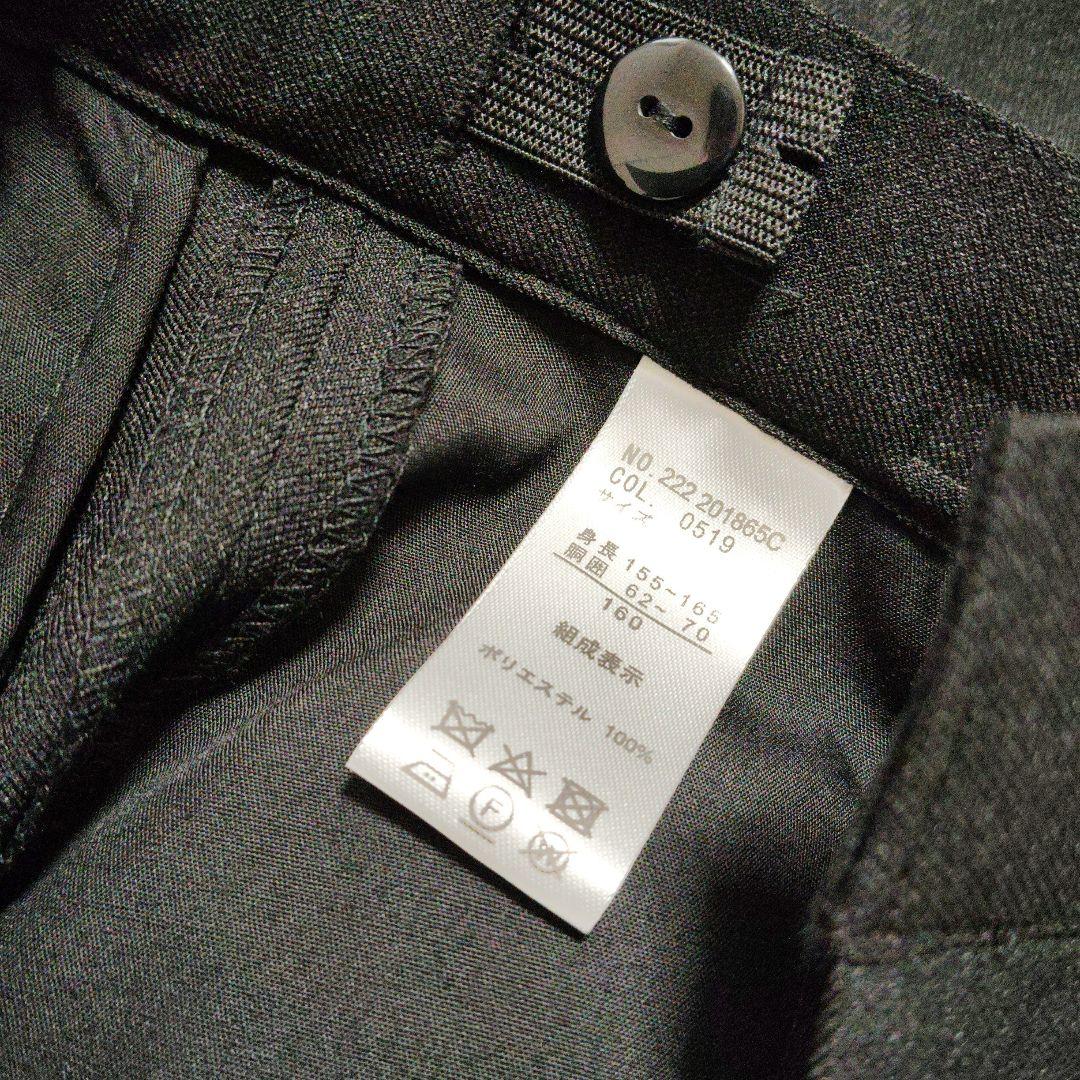 新品未使用タグ付　ヒロミチナカノ　男子　卒業式　キッズスーツ　160 ブラック