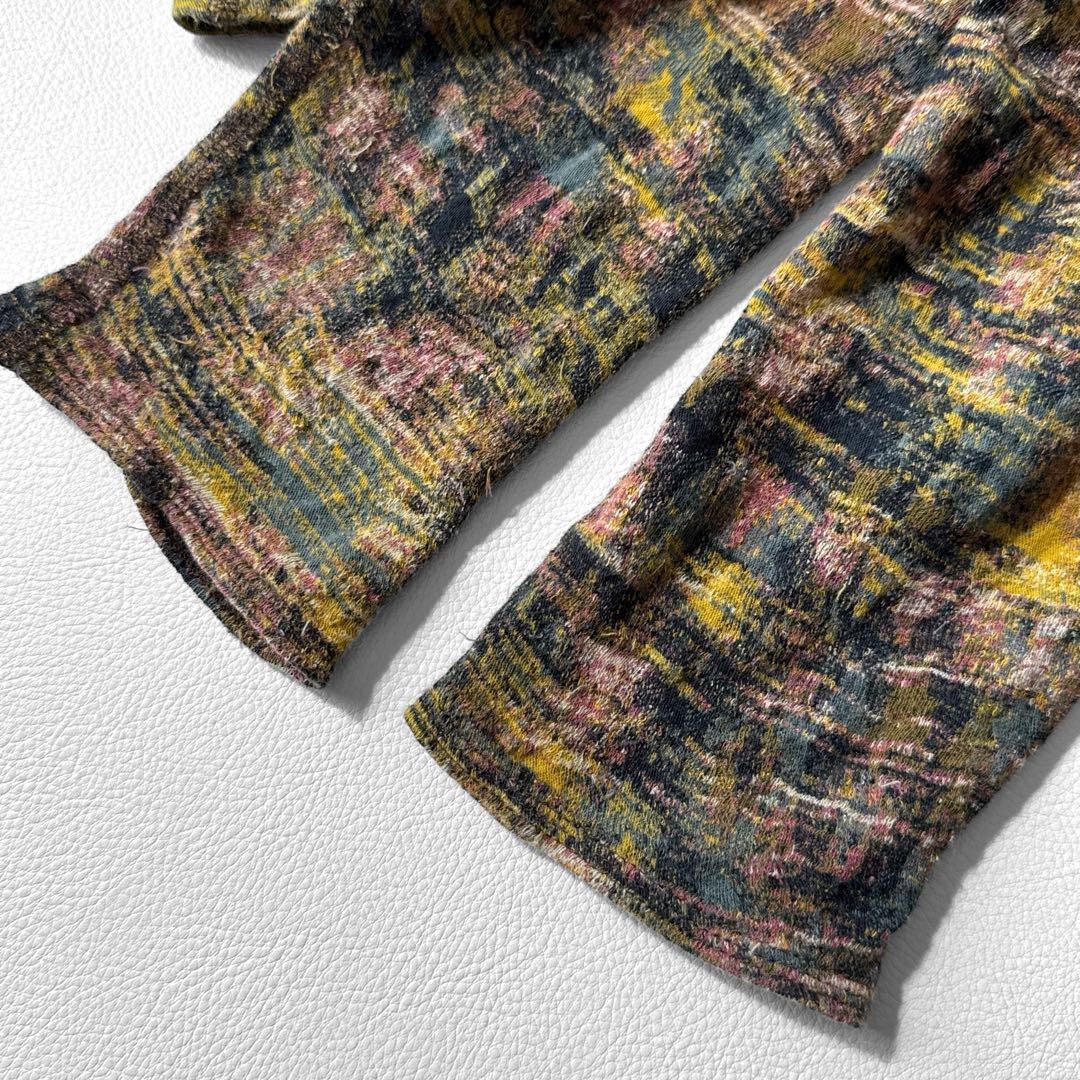 ヨーガンレール チュニック aライン ジャガード 総柄 綿 コットン M