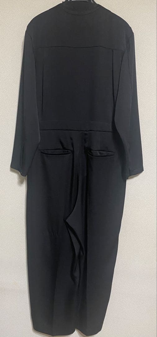 Conte コンテ　サテン　カシュクール　オールインワン