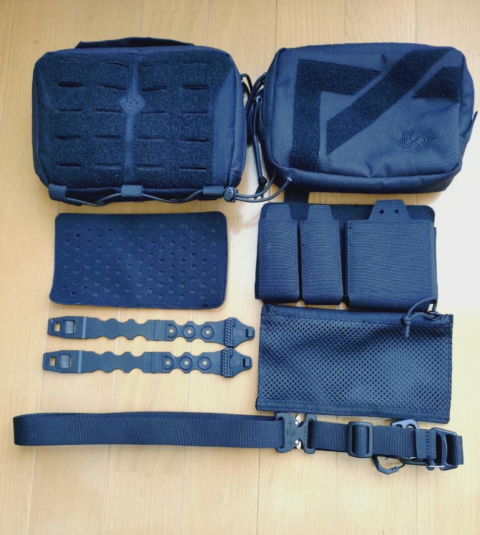 田村装備開発　トータスポーチ【TORTOISE POUCH】BLACK