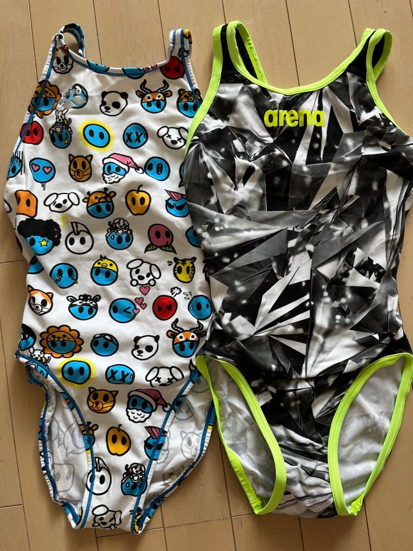 arena 練習用水着タフスーツ　2点セット