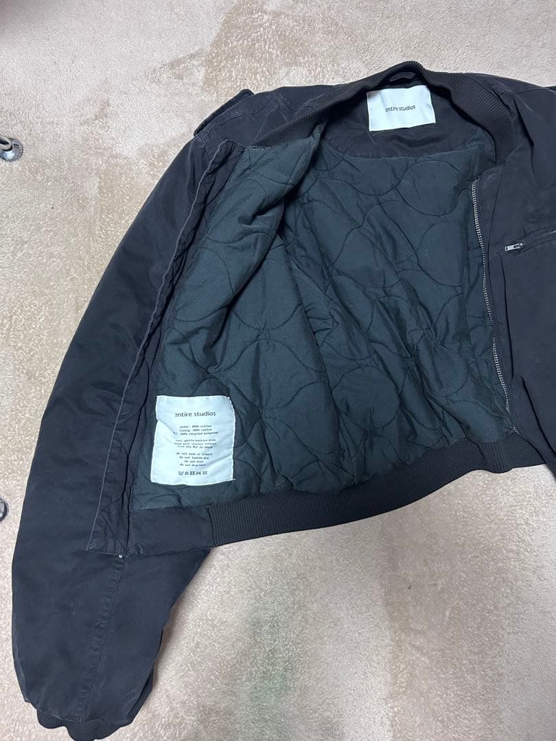 ジャケット・アウター entire studios A4 bomber jacket L