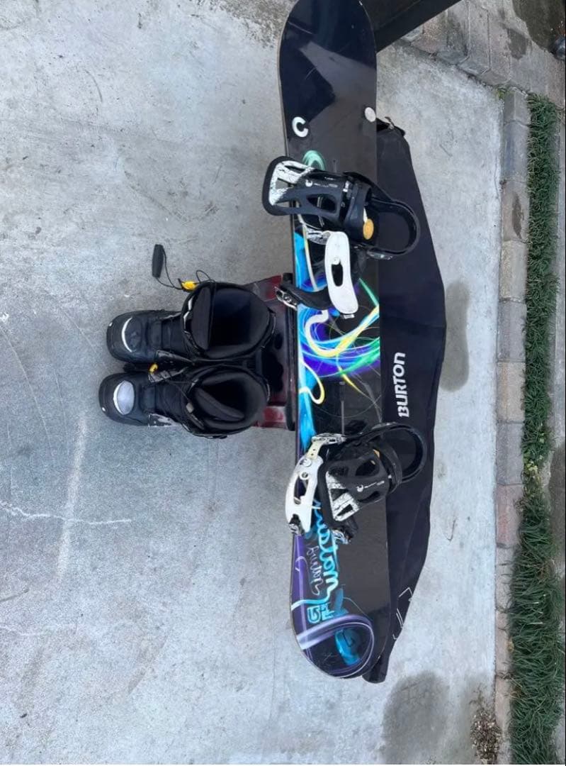 Burton Custom スノーボードセット