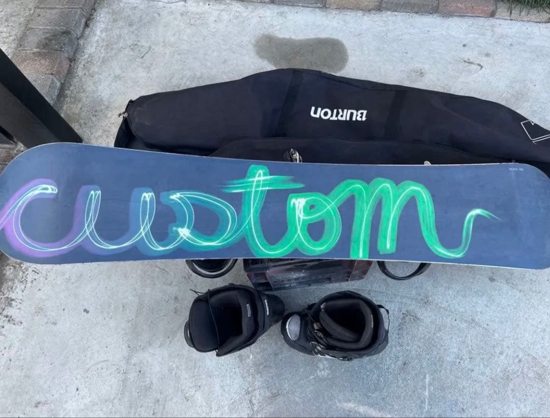 Burton Custom スノーボードセット