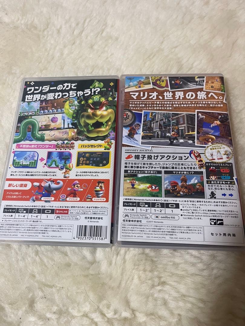 スーパーマリオブラザーズ ワンダー & オデッセイ セット