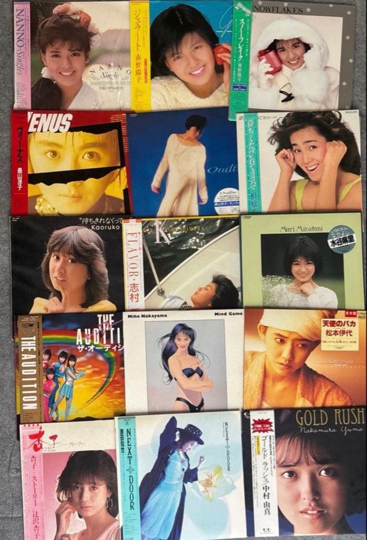 希少 80年代アイドル アルバム LP レコード まとめセット