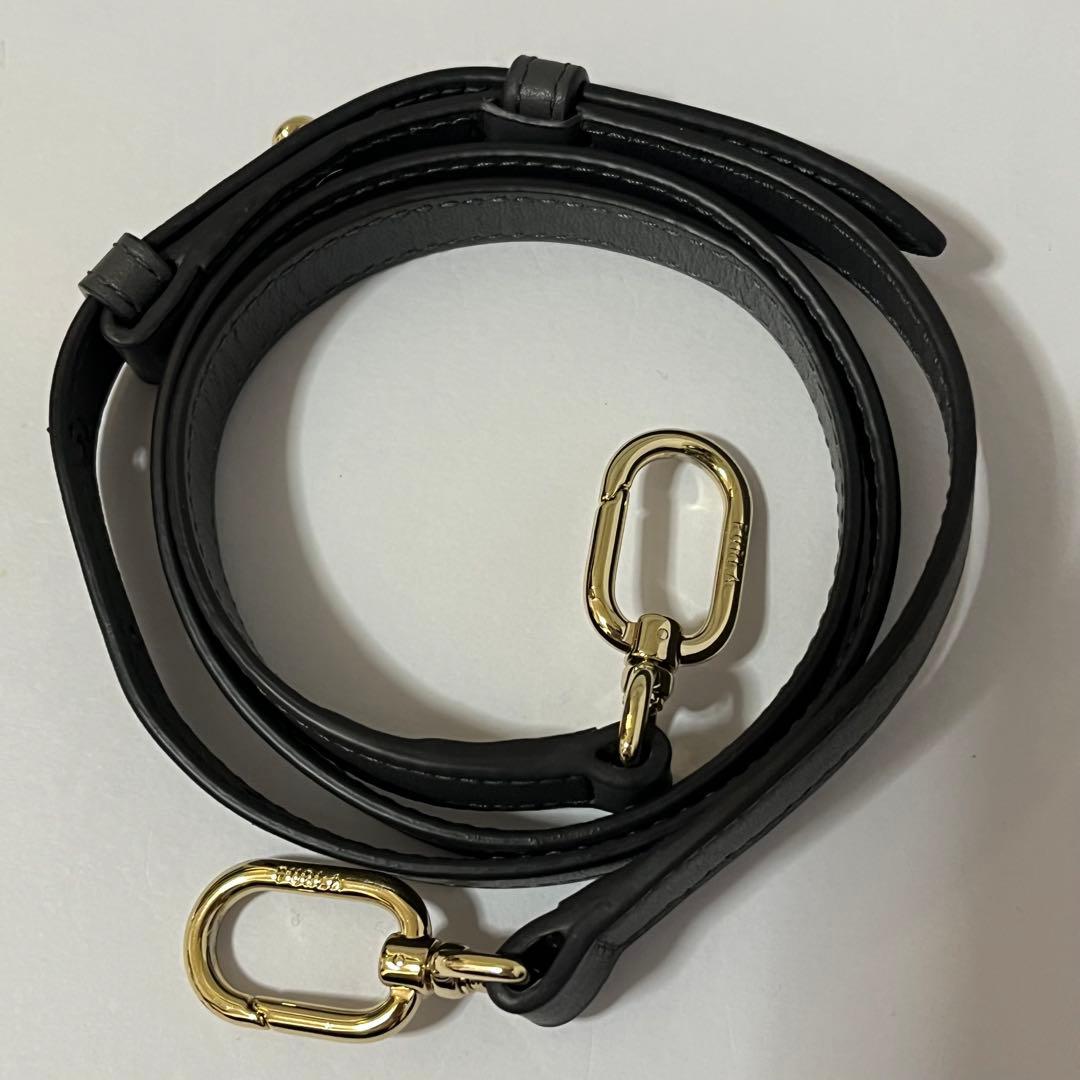 極美品✨現行モデル✨フルラ　フロー　2way ショルダーバッグ　レザー　グレー