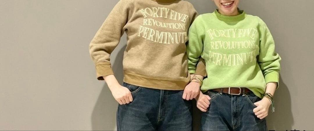 専用です。　45R US裏毛のパフスウェット