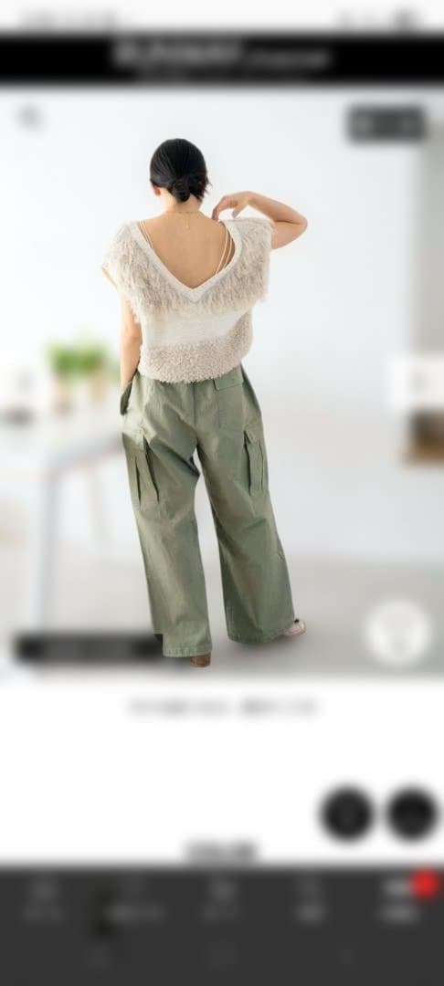 WAIPER別注ミリタリーオーバーパンツ