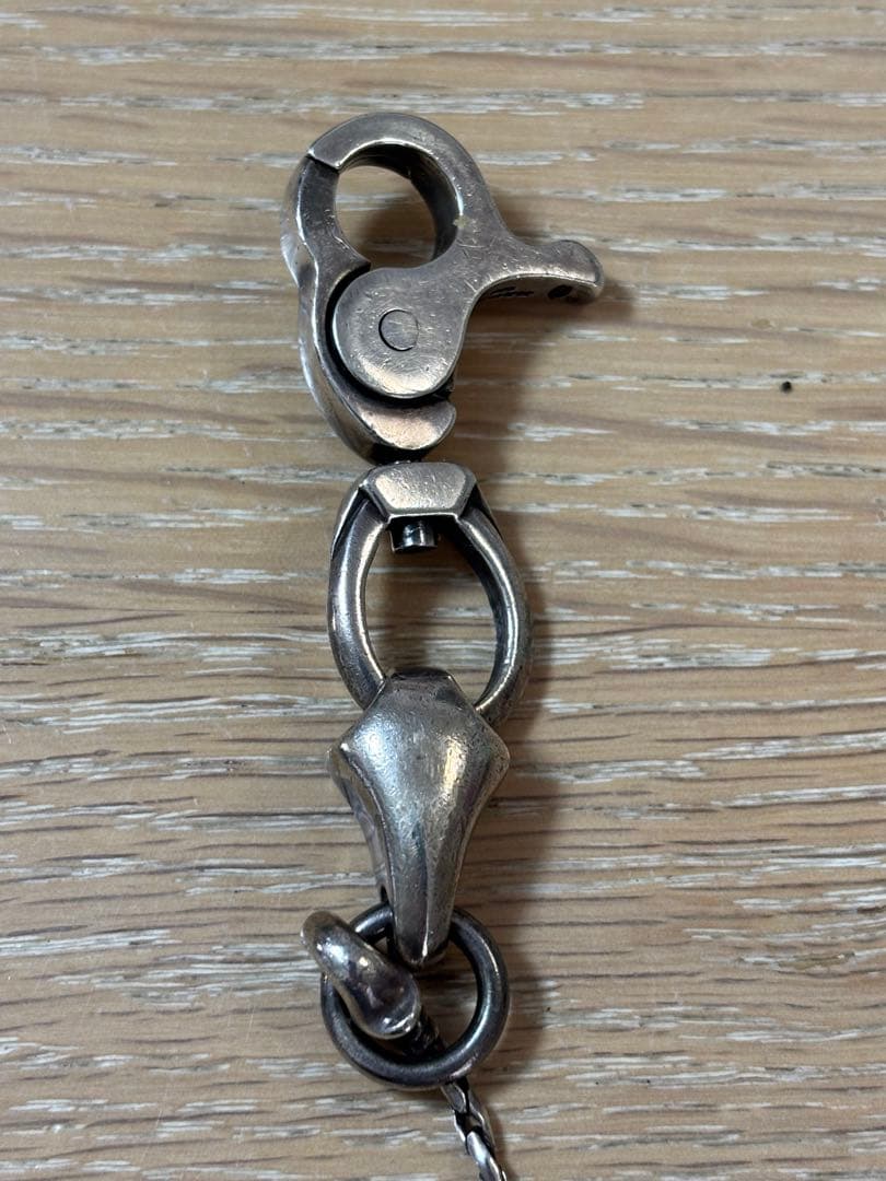 マーズ　MARS ウォレットチェーン シルバー