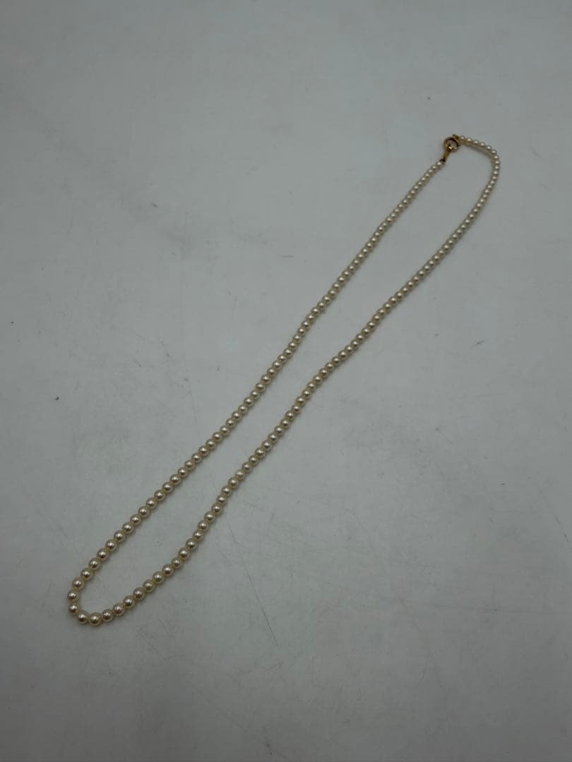 TASAKI 田崎真珠　K18 ベビーパール　ネックレス　約42cm