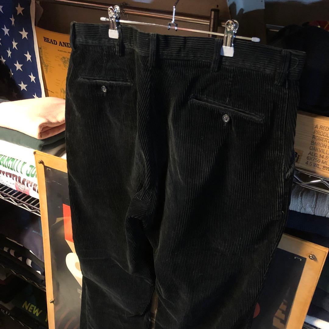ハルキの古着 ゴールデンサイズ 黒コーズ スラックス ラルフローレン