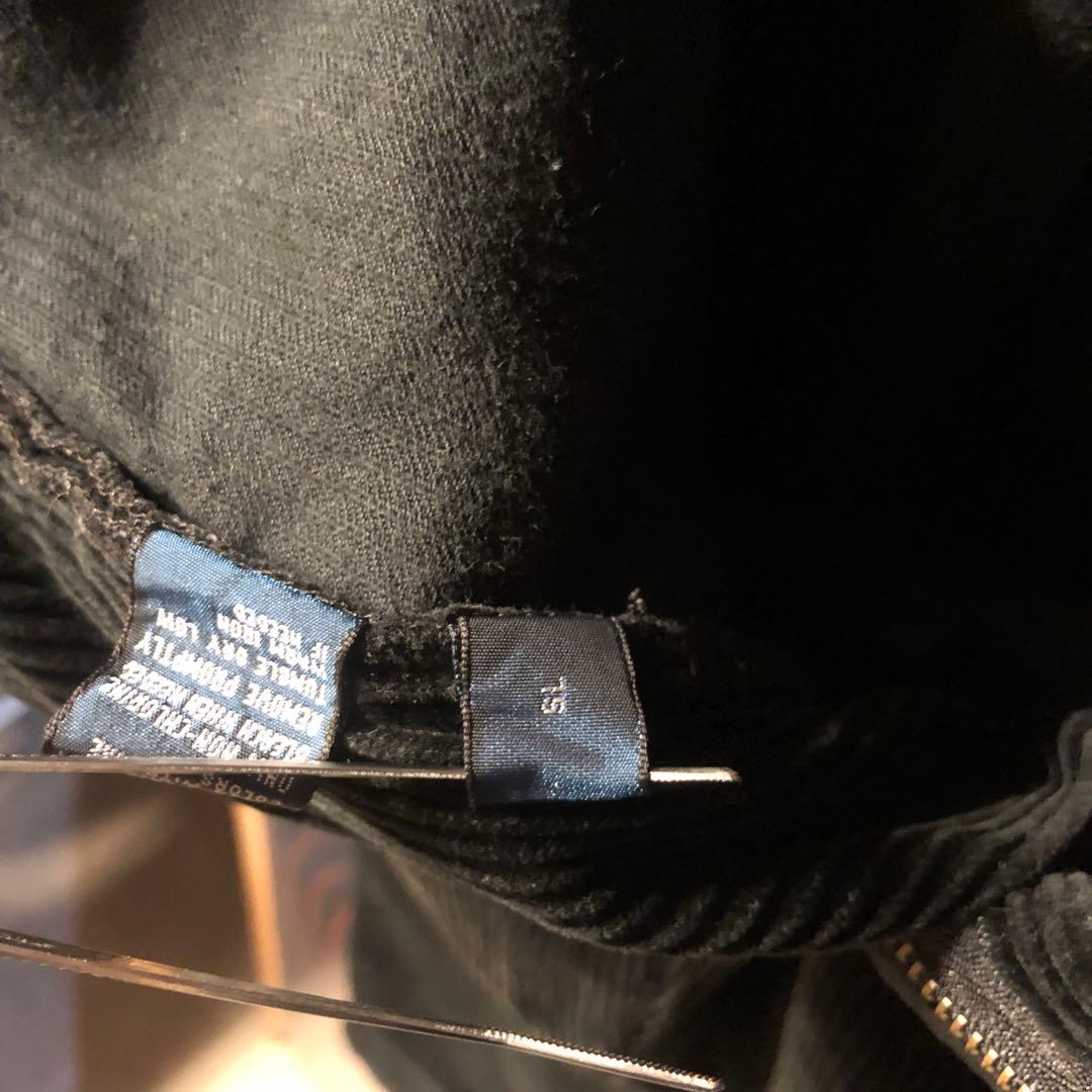 ハルキの古着 ゴールデンサイズ 黒コーズ スラックス ラルフローレン