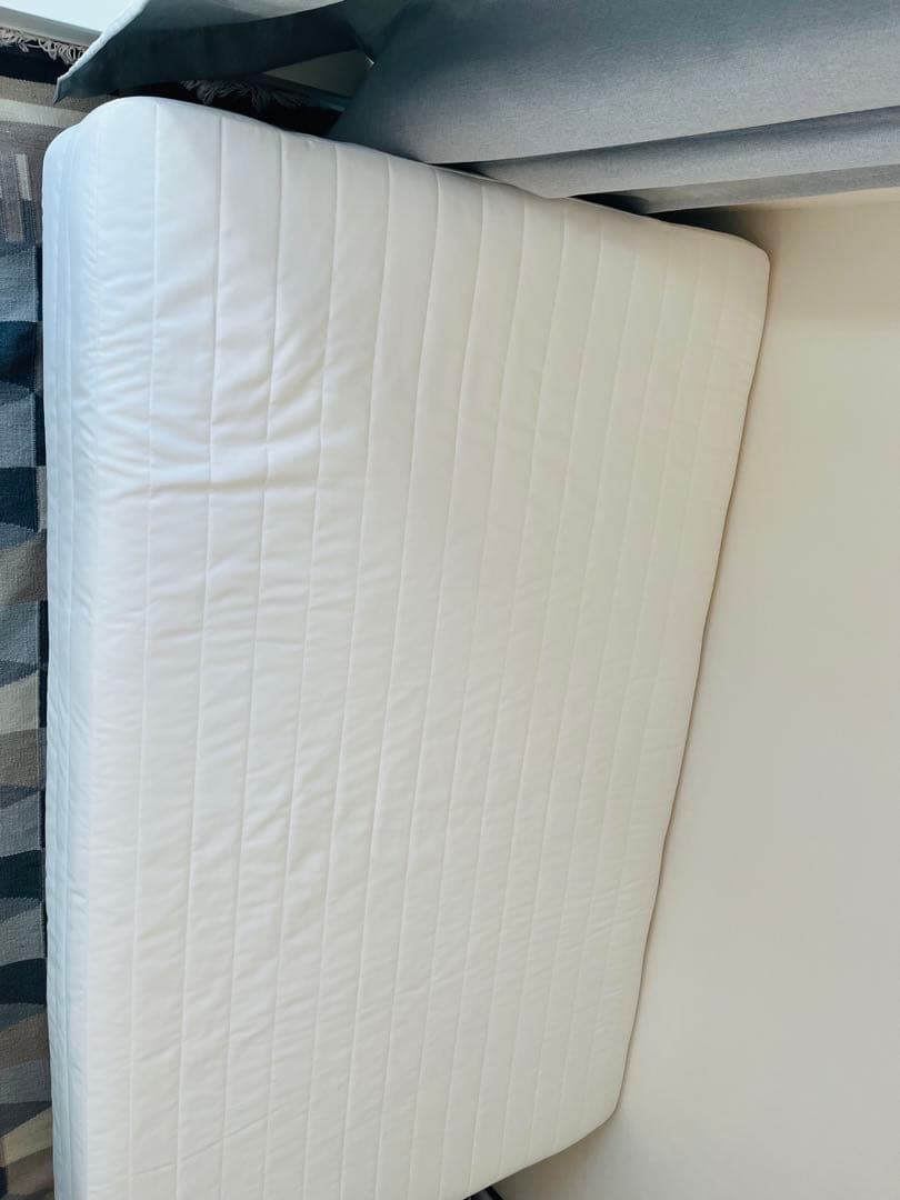 無印 高密度ポケットコイルマットレス 脚付き セミダブル　東京都引取りのみ