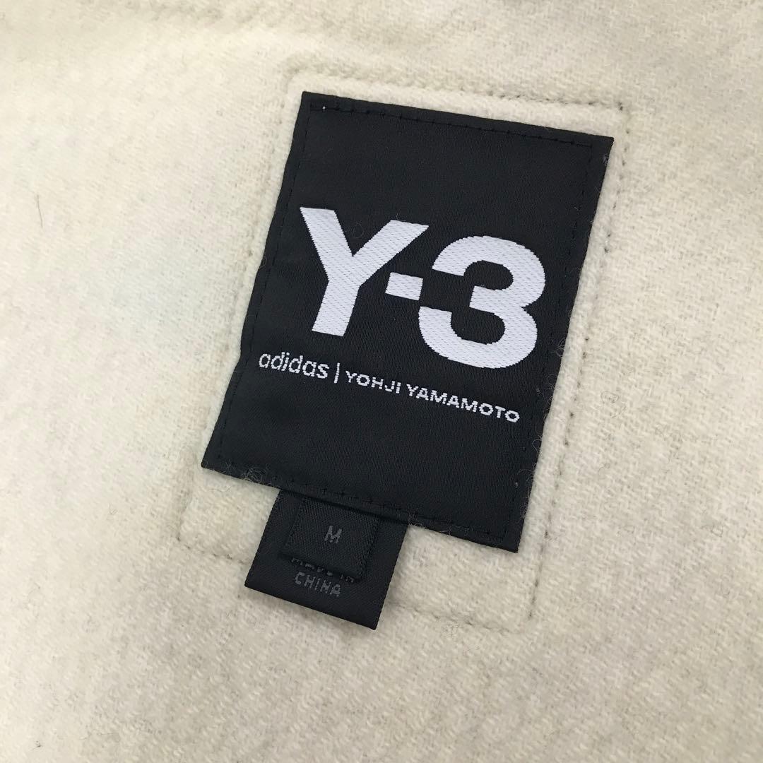 ☆美品☆Y-3 MEN SPACER WOOL COAT メンズ グレー