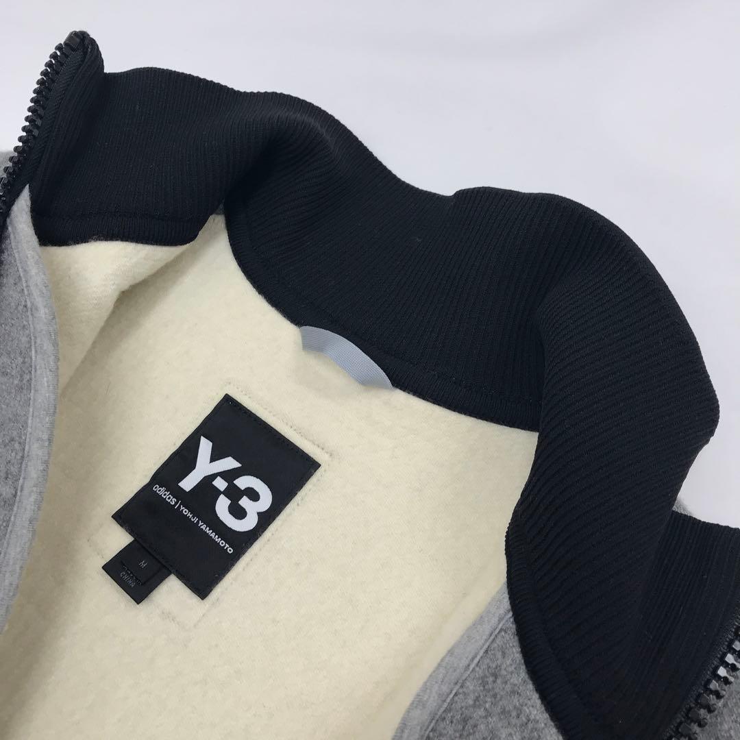 ☆美品☆Y-3 MEN SPACER WOOL COAT メンズ グレー