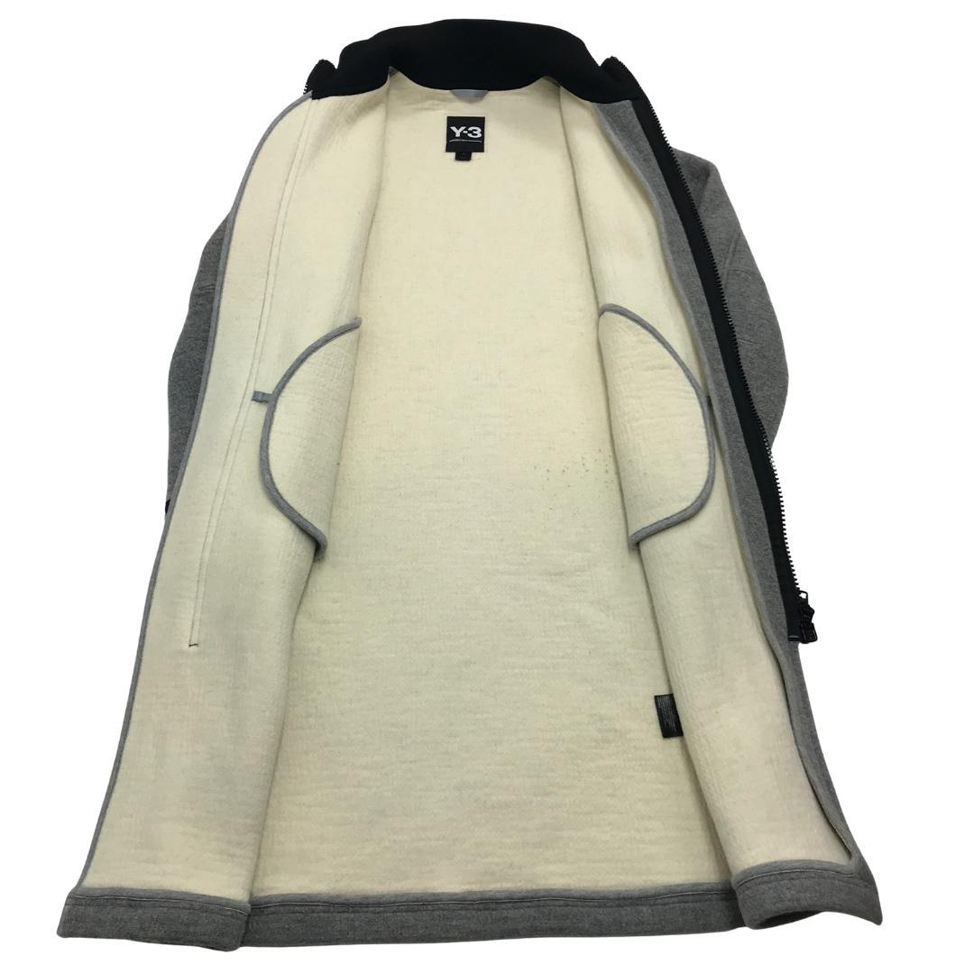☆美品☆Y-3 MEN SPACER WOOL COAT メンズ グレー