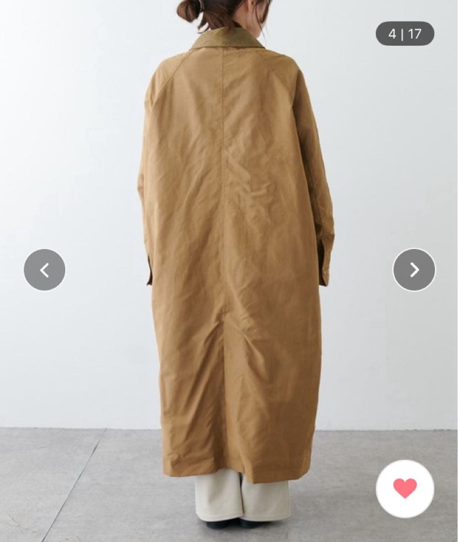 Pual ce cin UNBLEACHEDMILITARYハンティングコート