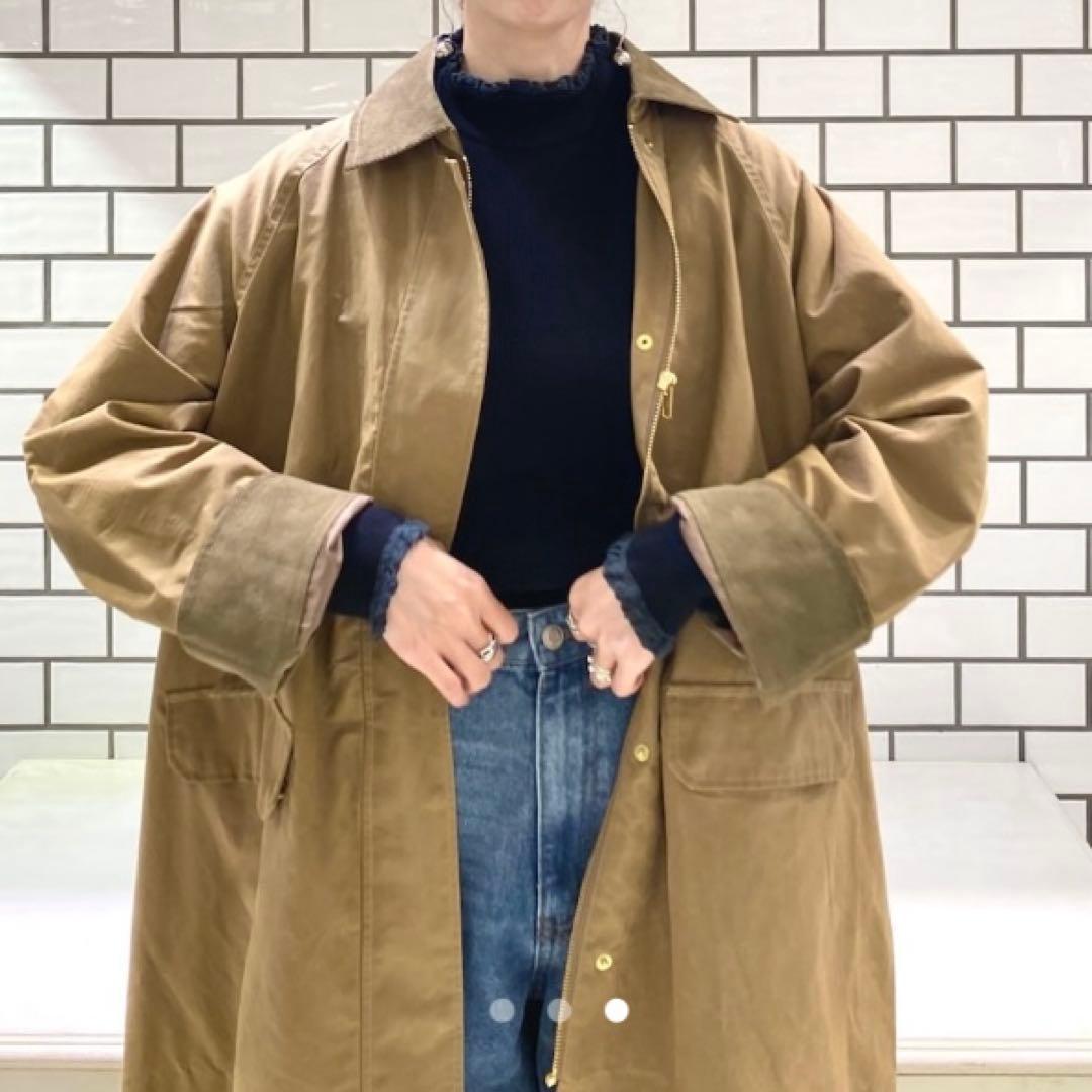 Pual ce cin UNBLEACHEDMILITARYハンティングコート