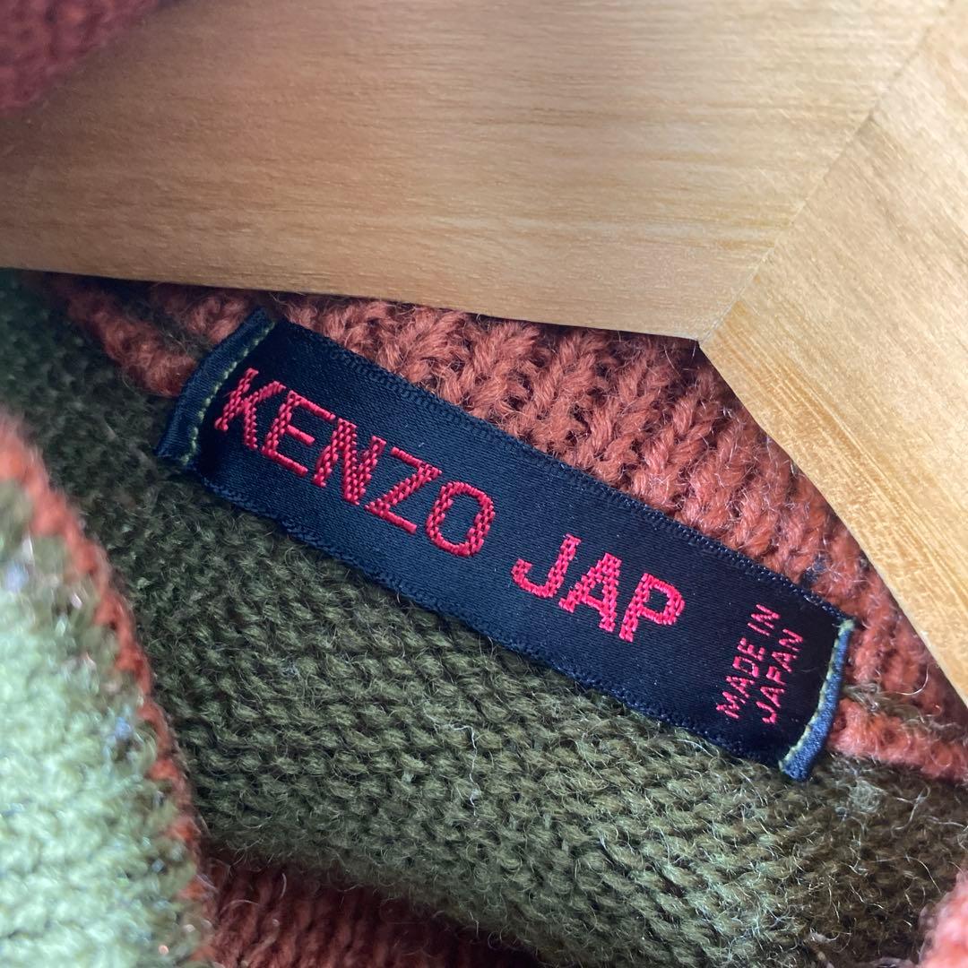 80's archive KENZO JAP ケンゾー ウールワンピース